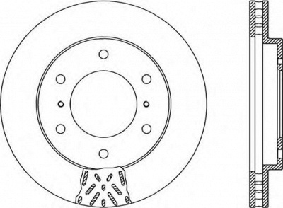 OPEN PARTS bdr187320 -  Тормозной диск
